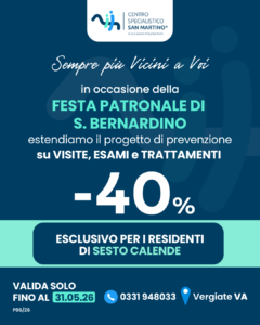 Progetto Prevenzione Residenti Sesto Calende