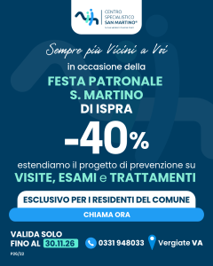 Progetto Prevenzione Riservato ai Residenti di Ispra