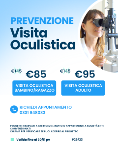 Promozione Visita Oculistica