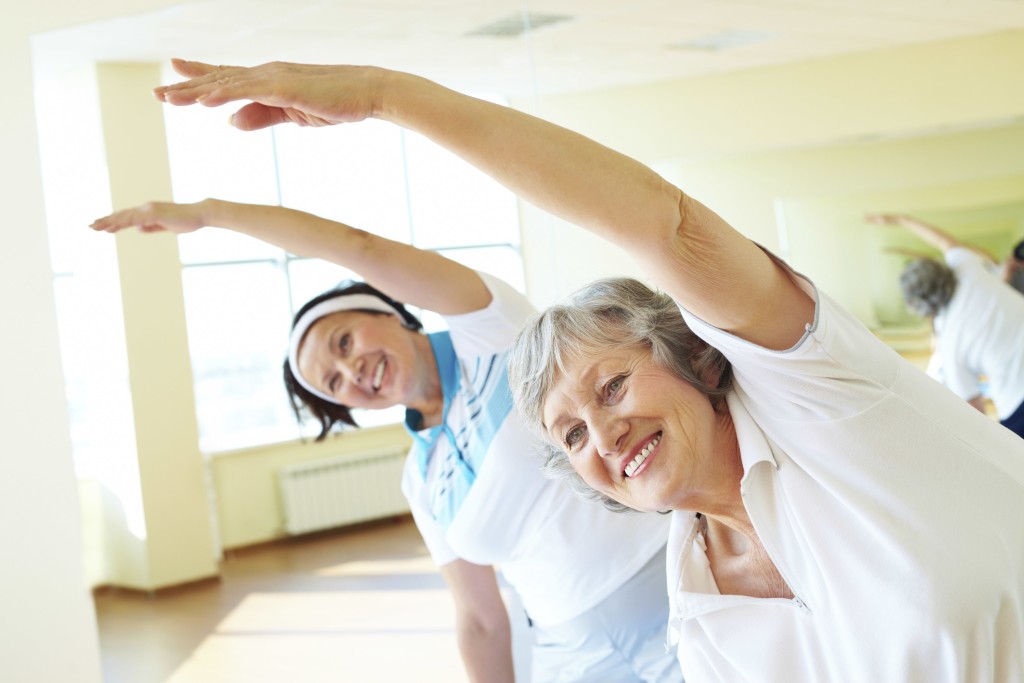 energici e sciolti ginnastica over 60