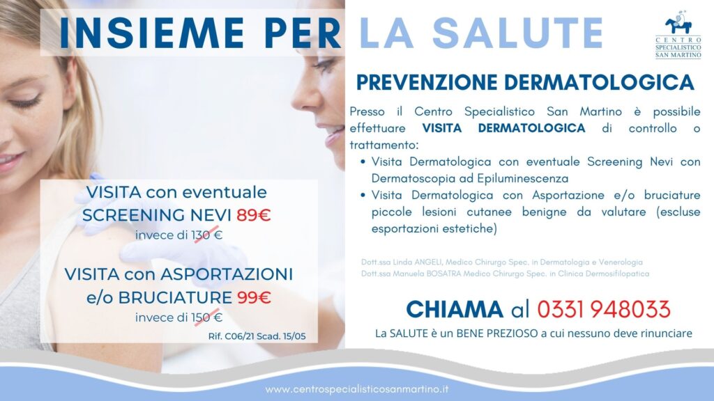 PREVENZIONE DERMATOLOGICA