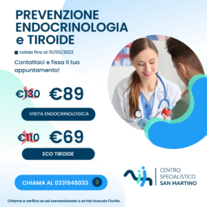 prevenzione endocrinologia e tiroide