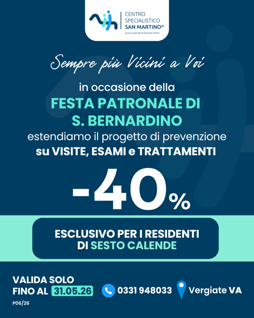 Progetto Prevenzione Residenti Sesto Calende