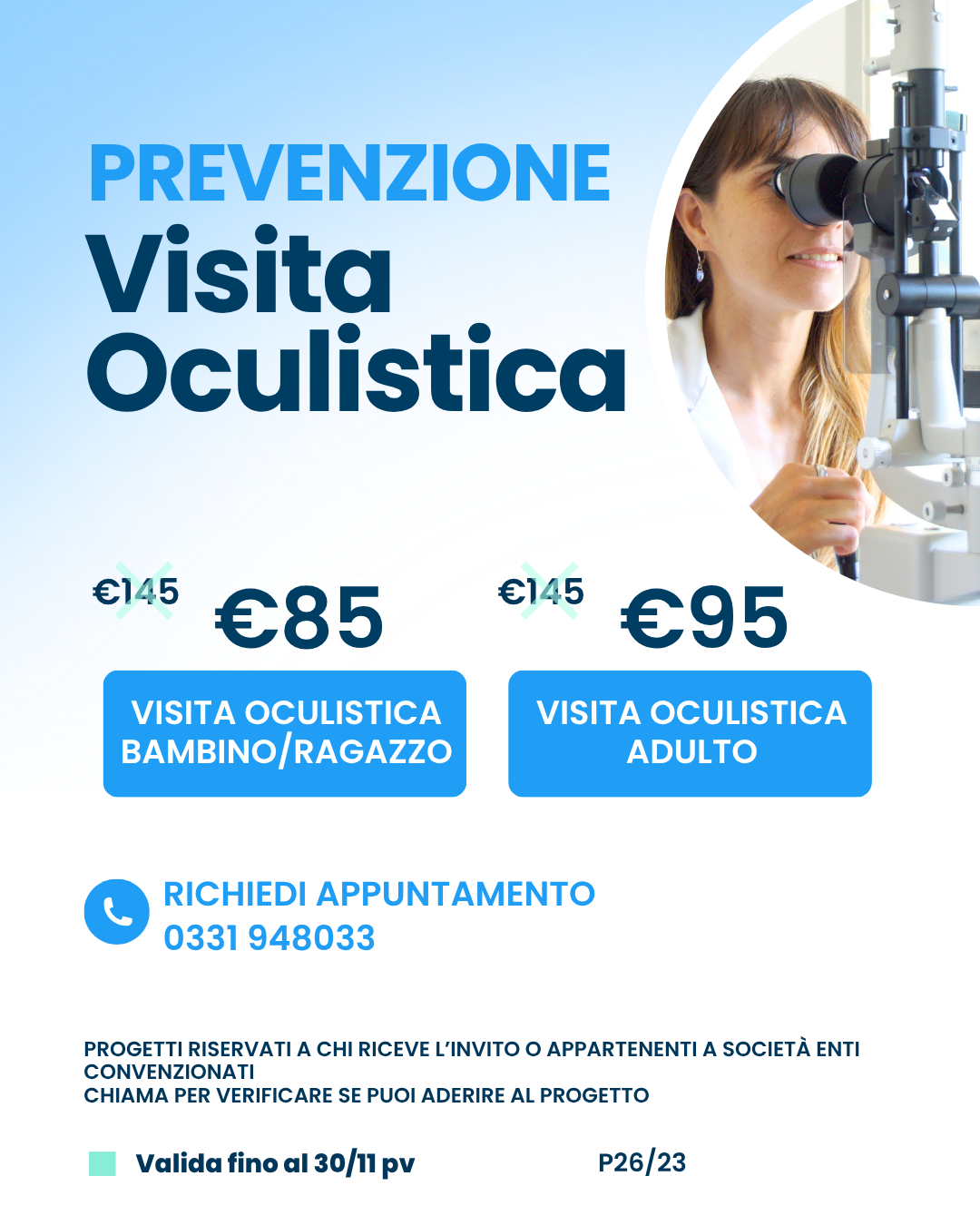 Promozione Visita Oculistica